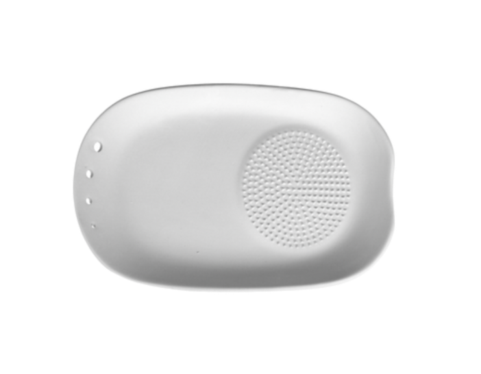 Knoblauchreibe und Kräuterabstreifer Knoblauchreibe und Kräuterabstreifer B 18,5 cm x H 2