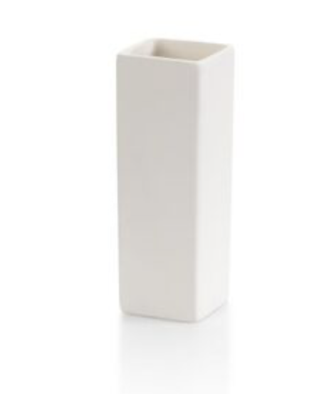 Vase quadratisch klein QVA Vase quadratisch klein 5,5 x 5,5 H16cm