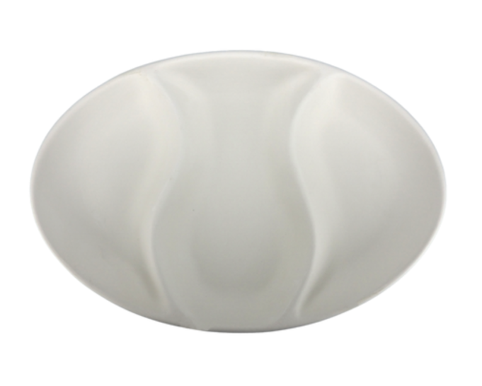 Trilogie Dreiteilige Platte TRILO Trilogie Dreiteilige Platte H 3,5, 32 x 22 cm